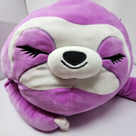 20" Charlotte The Sloth 20" Jumbo Plush Squishmallow Justice Collaboration - Picture 10 of 13